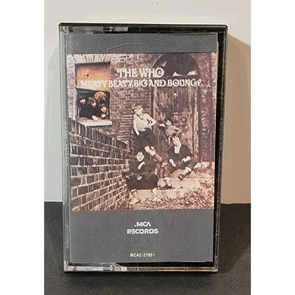The Who- "Meaty,Beaty Big And Bouncy" Cassette Tape‎ 1980 MCA Records